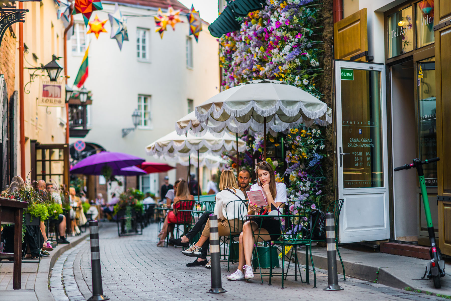 The whole city is an open-air cafe with a UNESCO-listed view